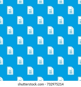File PNG pattern repeat seamless in blue color for any design. Vector geometric illustration