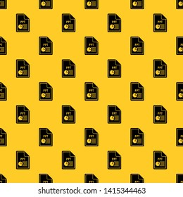 File PPT pattern seamless vector repeat geometric yellow for any design