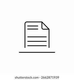 ícone de impressão de arquivo assinar vetor