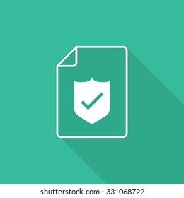icono de protección de archivos