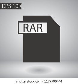 file rar vector icon 10 eps
