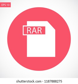 file rar vector icon 10 eps