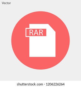 file rar vector icon 10 eps
