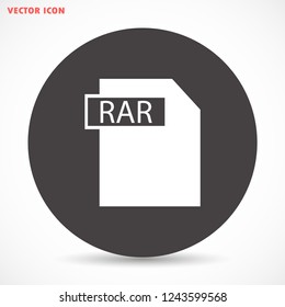 file rar vector icon 10 eps