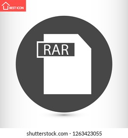 file rar vector icon 10 eps