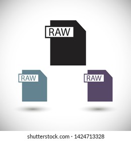 file raw vector icon 10 eps , Lorem ipsum Flat design