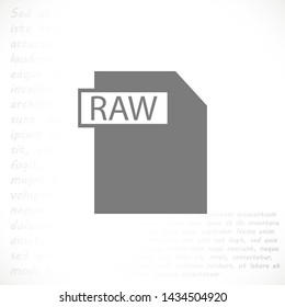 file raw vector icon 10 eps , Lorem ipsum Flat design
