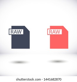 file raw vector icon 10 eps , Lorem ipsum Flat design