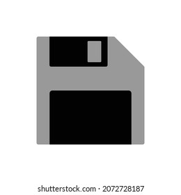 File save icon. Floppy disk symbol vector illustration.