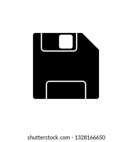 file save option icon. Signs and symbols can be used for web, logo, mobile app, UI, UX on white background