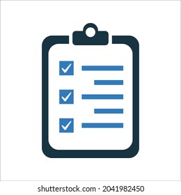Datei, Suchmaschine, Checkliste, seo Audit Symbol. Einfache bearbeitbare Vektorgrafiken.