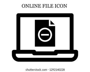 File search icon. Editable File search icon for web or mobile.