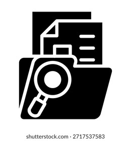 Symbolelement für die Dateisuche für Design