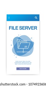 FILE SERVER INFOGRAPHIC