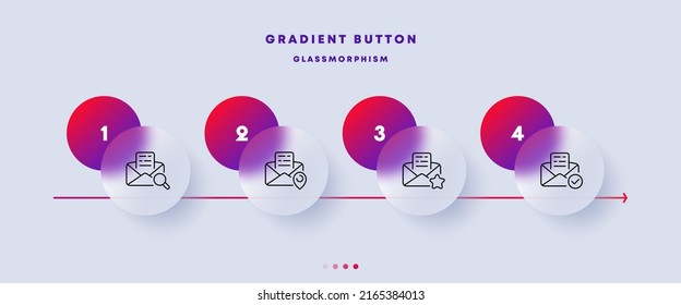 File set icon. Paid information, property rights, add, delete, pinter, checkmark, success, star, configuration. Data set concept. Glassmorphism style. Vector line icon for Business and Advertising