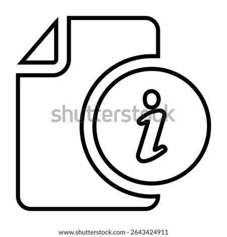 file set line icon design. file set thin black outline symbol vector illustration. editable stroke icon on transparent background.