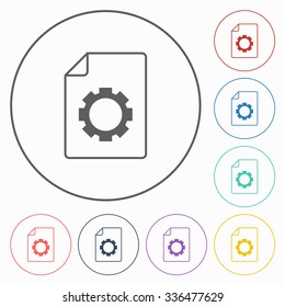 file setting icon