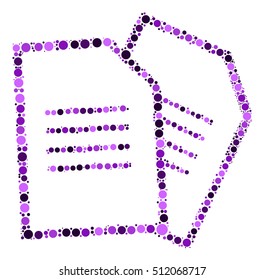 file shape vector design by color point
