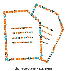 file shape vector design by color point
