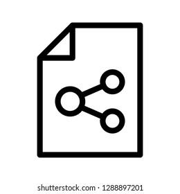 file share line icon