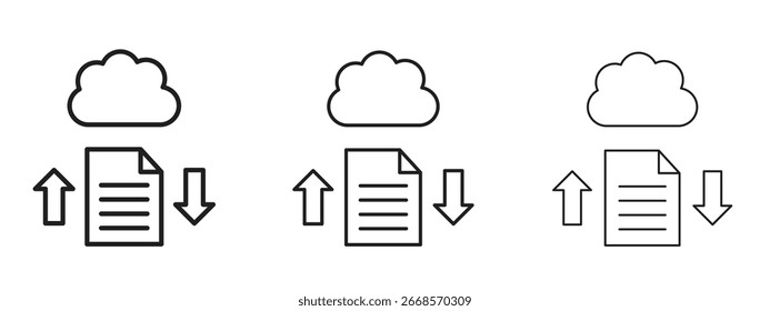 File sharing icon for Graphic Design Projects