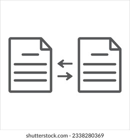 file sharing icon vector illustration symbol