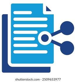 File sharing icon vector illustration concept for Coding and Development symbol background simple vector