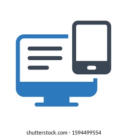 file sharing vector glyph color icon 