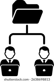 file sharing worker work working work from home share file folder 10273