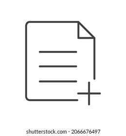 File Simple Stroke Design, Isolated Single File