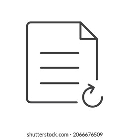 File Simple Stroke Design, Isolated Single File