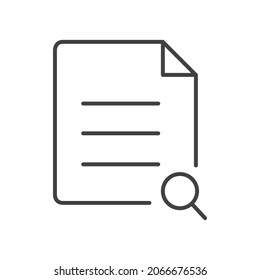 File Simple Stroke Design, Isolated Single File