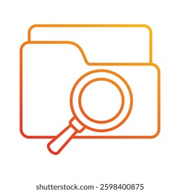File Storage Icon Element For Design
