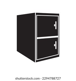 File storage icon symbol,logo vector illustration design template