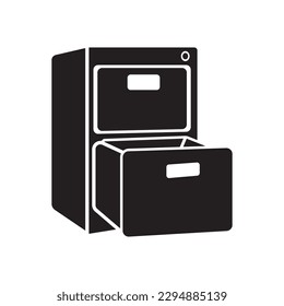 Symbol für Dateispeicherung, Logo, Vektorgrafik-Design-Vorlage