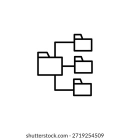 Vector de esquema del sistema de Organización de estructura de archivos
