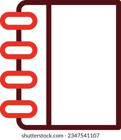File Thick Line Two Color Icons For Personal And Commercial Use.
