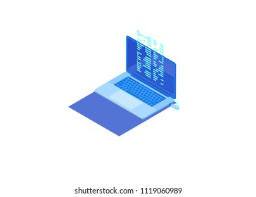 File transfer from flash drive to laptop. Cloud storage data and synchronization of devices. 