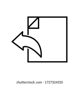 file transfer icon or logo isolated sign symbol vector illustration - high quality black style vector icons
