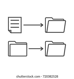 File Transfer Icon Vector Design