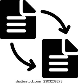 file transfer Vector illustration on a transparent background.Premium quality symbols.Glyphs vector icon for concept and graphic design.