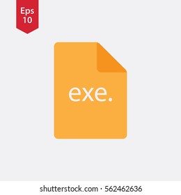 File Type Icon. File Extension. Vector Illustration