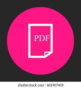 File type icon vector