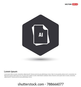 file type icons Background icon template