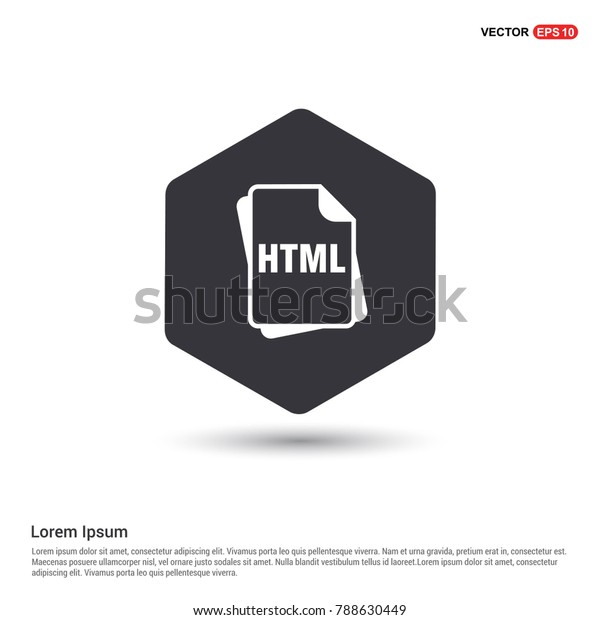 File Type Icons Background Icon Template Stock Vector (Royalty Free ...