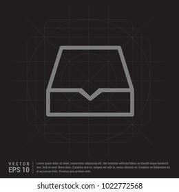 file type icons - Black Creative Background