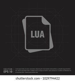file type icons - Black Creative Background
