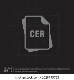 file type icons - Black Creative Background