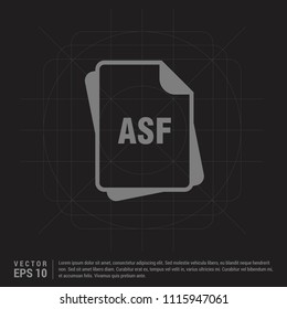 file type icons - Black Creative Background - Free vector icon