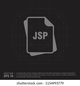 file type icons - Black Creative Background - Free vector icon